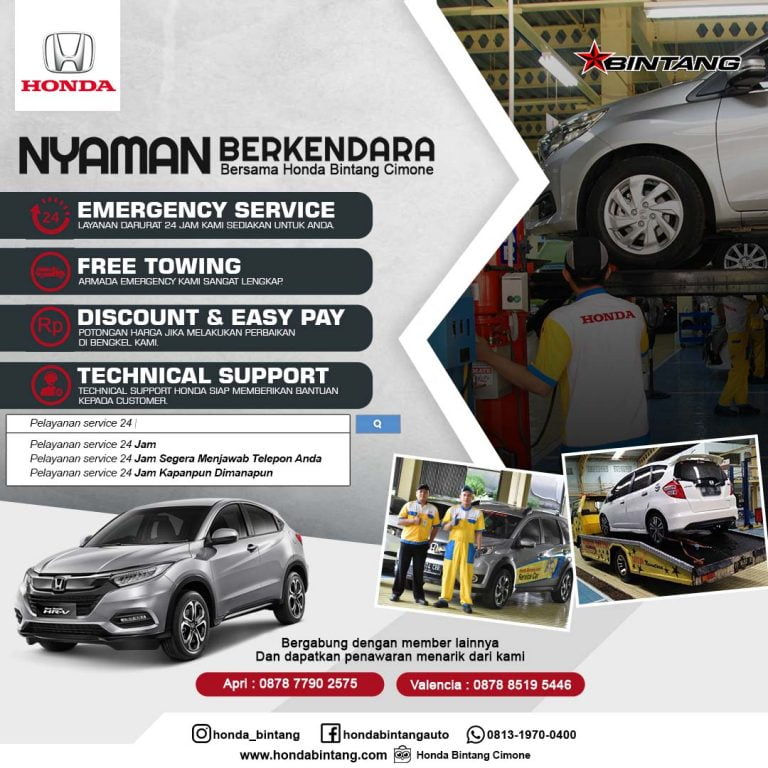 bengkel honda terdekat