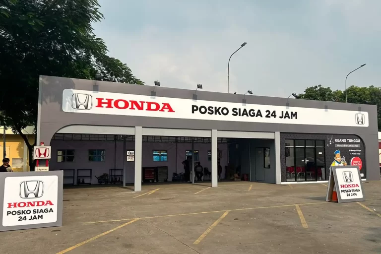 Temani Pemudik, Honda Perbanyak Titik Bengkel dan Posko Siaga Sepanjang Jalur Mudik