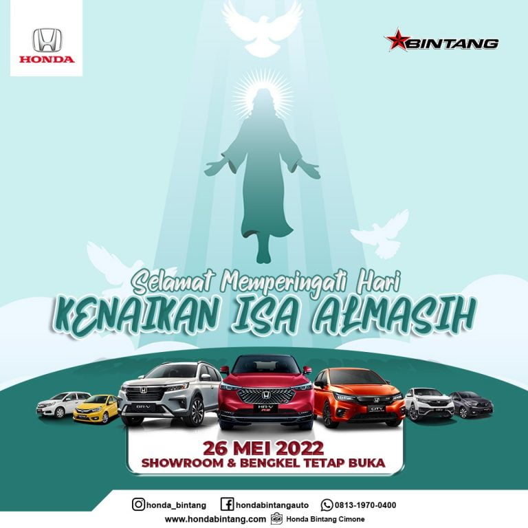 Selamat Memperingati Hari Kenaikan Isa Al Masih | Kami Tetap Buka
