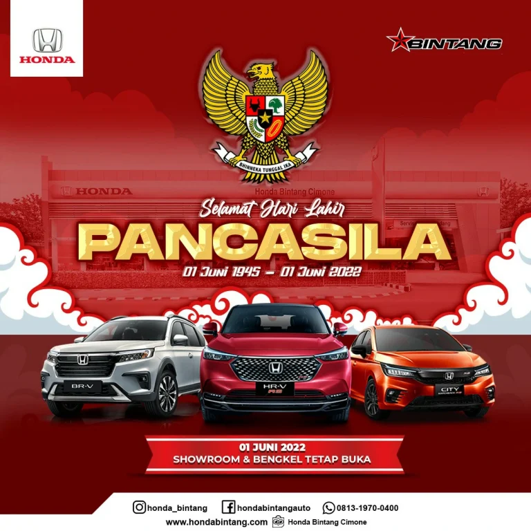 Selamat Memperingati Hari Lahir Pancasila 1 Juni 2022 | Kami Tetap Buka