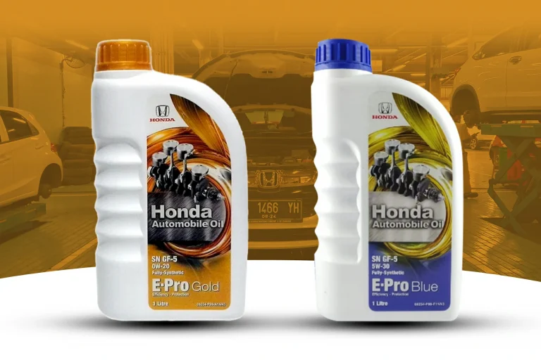 Perbedaan dan Persamaan Oli Honda Green, Blue, Gold dan Turbo