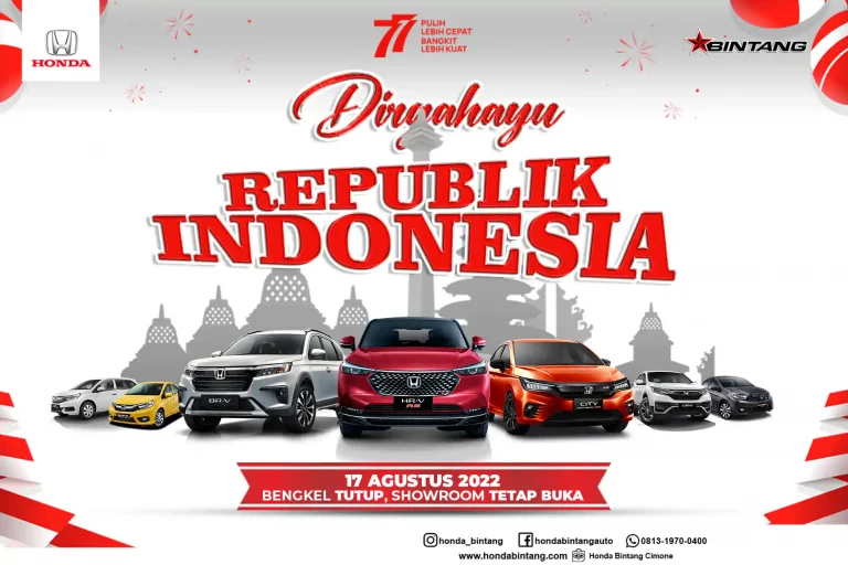 Dirgahayu NKRI ke-77, Pulih Lebih Cepat Bangkit Lebih Hebat