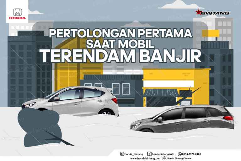 Pertolongan Pertama Saat Mobil Terendam Banjir