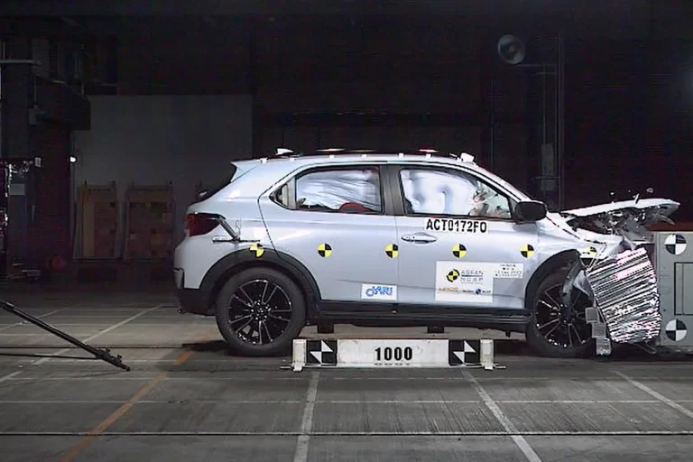 Hasil Test Uji Tabrak, Honda WRV Raih Peringkat Tertinggi
