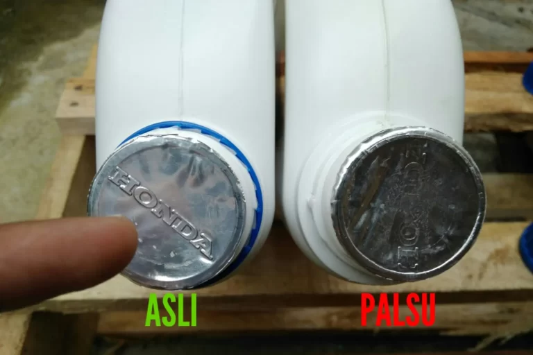 Cara membedakan Oli Palsu dan Oli Asli