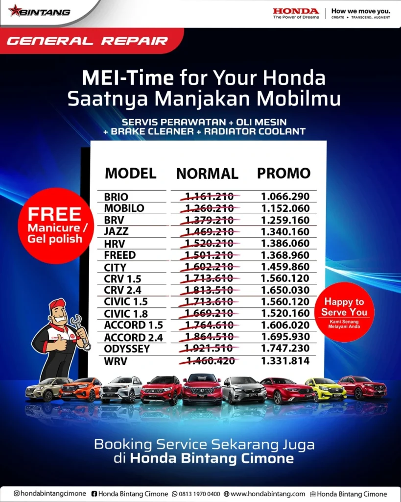 Promo Service Mei 2025 Portrait