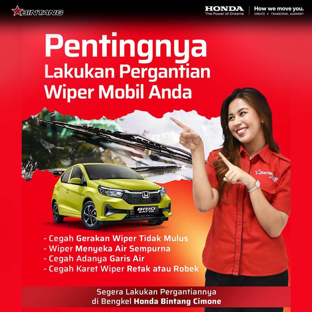 pentingnya lakukakn penggantian karet wiper