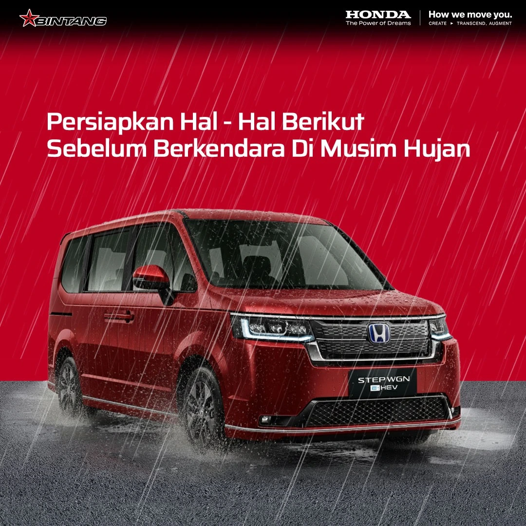 persiapan sebelum berkendara di musim hujan