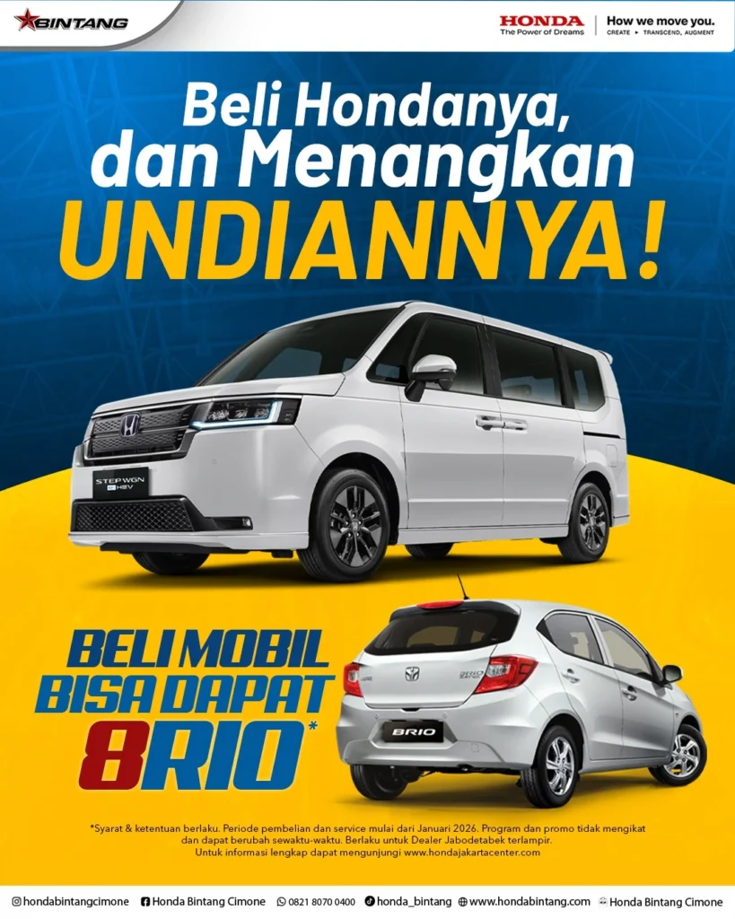 Beli Mobil Bisa Dapet Mobil Lagi! Yuk Gas Sekarang Juga!