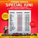 Promo Servis Mobil Honda Juni 2026