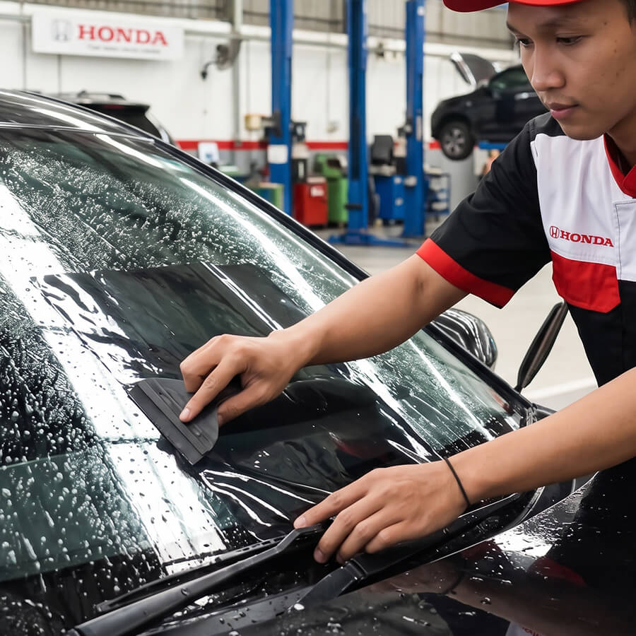 Ganti Kaca Mobil Honda